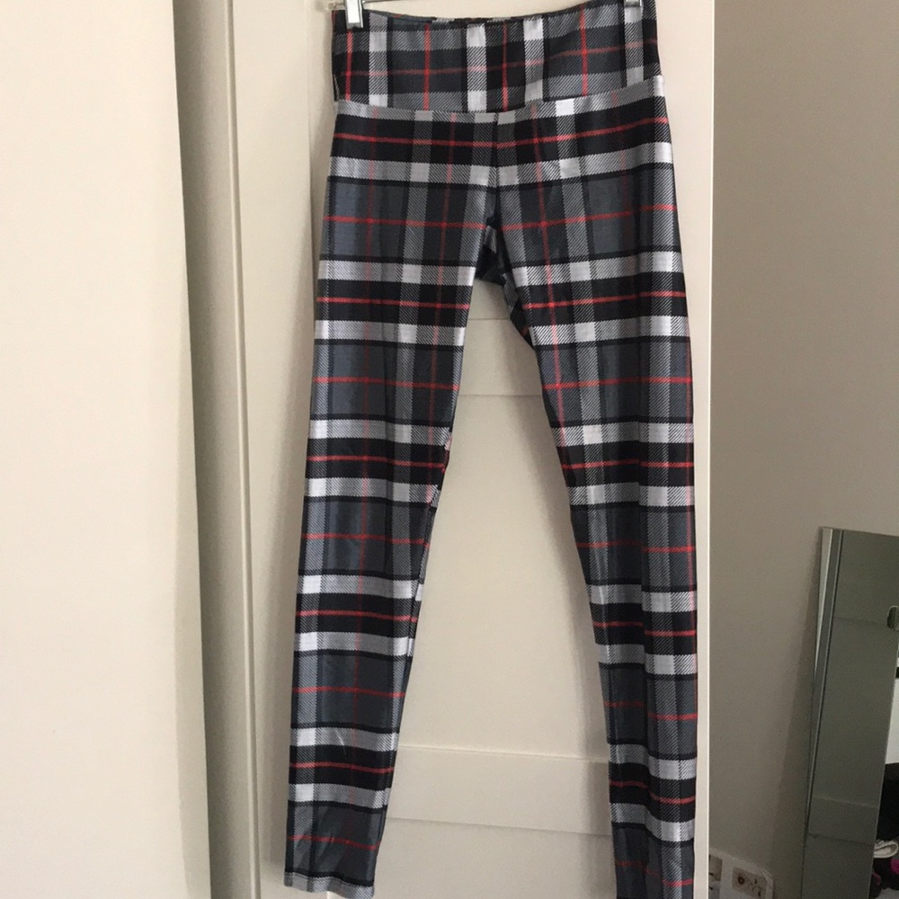 Goldsheep plaid leggings